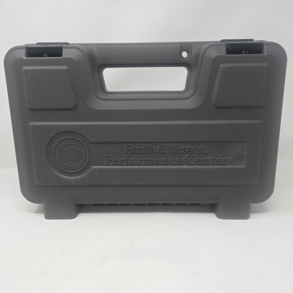 Smith & Wesson Performance Center Gray Hard Pistol Case Foam Lined Handgun Box